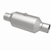 Magnaflow 2.50 w/dual O2 5in. Spun Universal Converter Magnaflow Catalytic Converter Universal