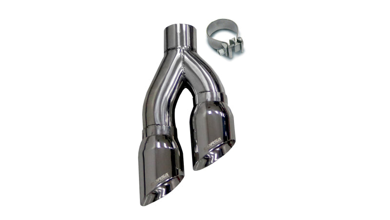 Corsa 2009-2013 Inlet 4in Pro Series Twin Side Swept Exhaust Tip Kit CORSA Performance Tips