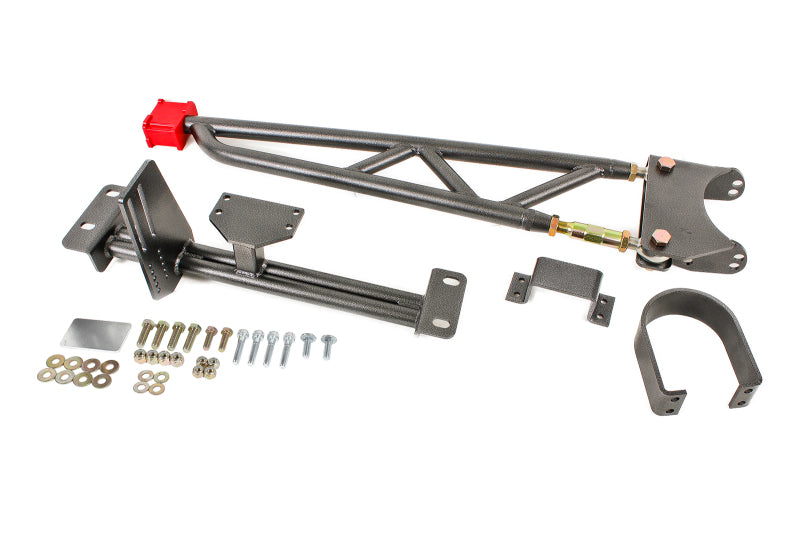 BMR 93-02 F-Body w/ DSL Torque Arm Tunnel Mount (For Stock Exhaust) - Black Hammertone BMR Suspension Suspension Arms & Components