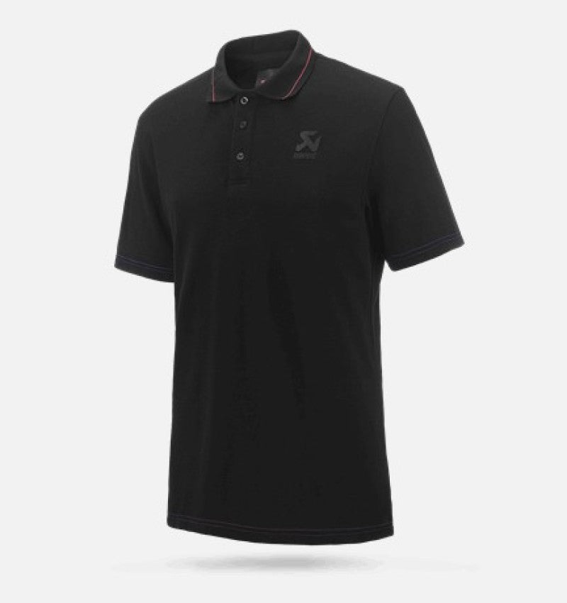 Akrapovic Corpo Polo Black Mens - M Akrapovic Headwear