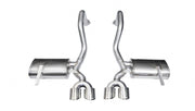 Corsa 1997-2004 Chevrolet Corvette C5 Z06 5.7L V8 Polished Xtreme Axle-Back Exhaust CORSA Performance Axle Back