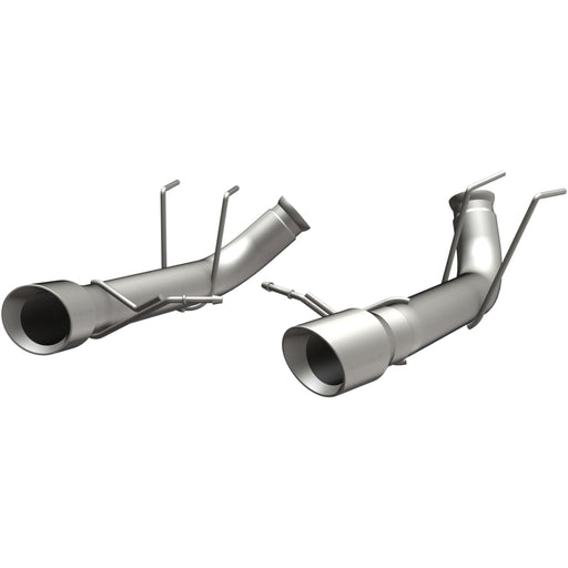 MagnaFlow 13 Ford Mustang Dual Split Rear Exit Stainless Axle-Back Cat Back Exhaust (Competition) Magnaflow Catback