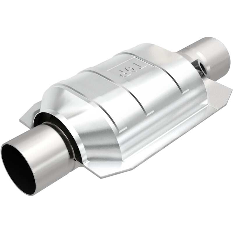 MagnaFlow Universal Catalytic Converter 2 W/Single O2 Boss Magnaflow Catalytic Converter Universal