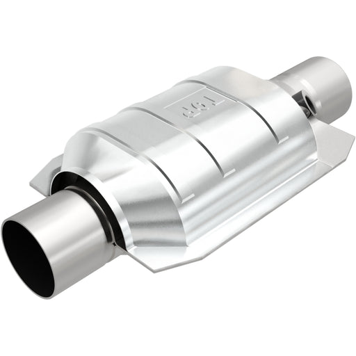 MagnaFlow Universal Catalytic Converter 2 W/Single O2 Boss Magnaflow Catalytic Converter Universal
