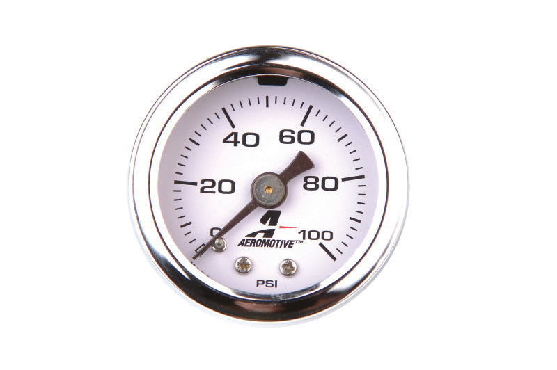 Aeromotive 0-100 PSI Fuel Pressure Gauge Aeromotive Gauges