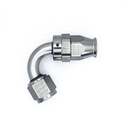 DeatschWerks 8AN Female Flare Swivel 120-degree Hose End - PTFE DeatschWerks Fittings