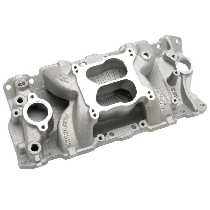 Edelbrock Intake Manifold Performer Air-Gap S/B Chevy 87-95 STD Flange/Sprdbore Edelbrock Intake Manifolds