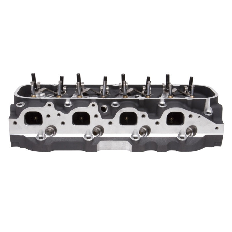 Edelbrock Single Marine BBC Rect Port Head w/ Valves Edelbrock Heads