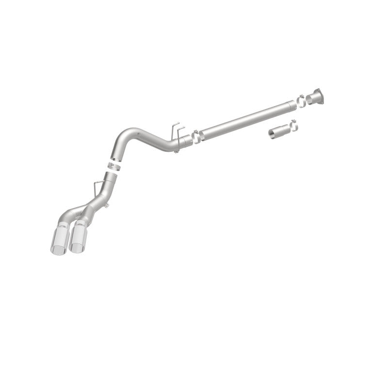 MagnaFlow 08-17 Ford F-250/F-350/F-450 4.6L/6.7 DPF-Back SS 4in Dual Single Passenger Side Rear Exit Magnaflow DPF Back