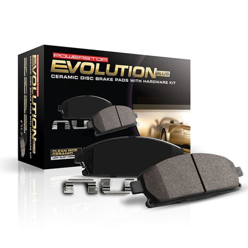 Power Stop 20-21 Tesla Y Rear Z17 Evo Ceramic Brake Pad w/Hardware PowerStop Brake Pads - OE