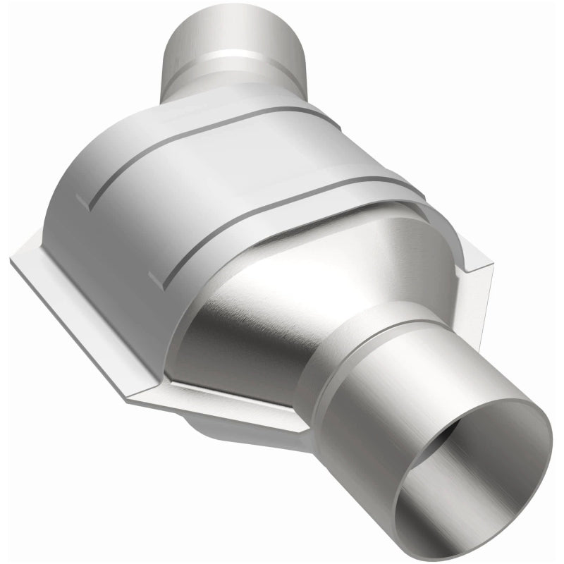 MagnaFlow Conv Universal 2.25 Angled Inlet OEM Magnaflow Catalytic Converter Universal