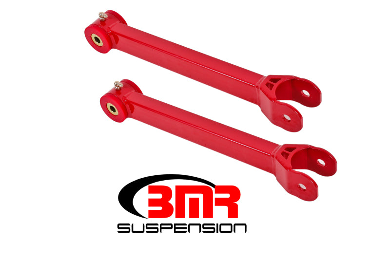 BMR 16-17 6th Gen Camaro Non-Adj. Lower Trailing Arms (Polyurethane) - Red BMR Suspension Suspension Arms & Components