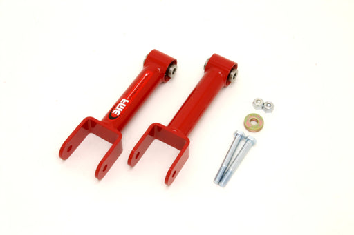 BMR 79-04 Fox Mustang Upper Control Arms Non-Adj. w/ Spherical Bearings - Red BMR Suspension Control Arms
