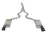 aFe MACHForce XP Exhausts Cat-Back SS-304 EXH w/ Black Tips 15-16 Ford Mustang EcoBoost 2.3L (t) aFe Catback