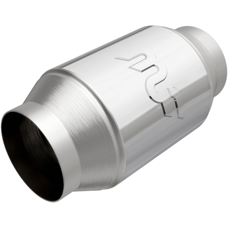 MagnaFlow Premium High Flow Metallic Converter 5in OD - 3.5in In / 3.5in Out Magnaflow Catalytic Converter Universal