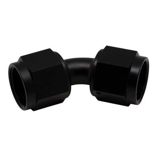 DeatschWerks 8AN Flare Female Swivel 45-Degree to 8AN Flare Female Swivel - Anodized Matte Black DeatschWerks Fittings