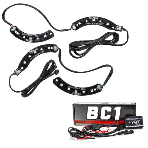 Oracle 14-15 Chevy Camaro RS Headlight DRL Upgrade Kit - ColorSHIFT w/ BC1 Controller ORACLE Lighting Headlights