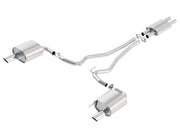Borla Cat Back 15-17 Ford Mustang 3.7L V6 MT/AT 2.25in Pipe 4in Single Round Rolled Tips Borla Catback
