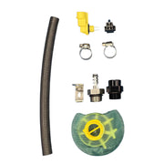 DeatschWerks DW650iL Series 650LPH In-Line External Fuel Pump Universal Install Kit DeatschWerks Fuel Pumps