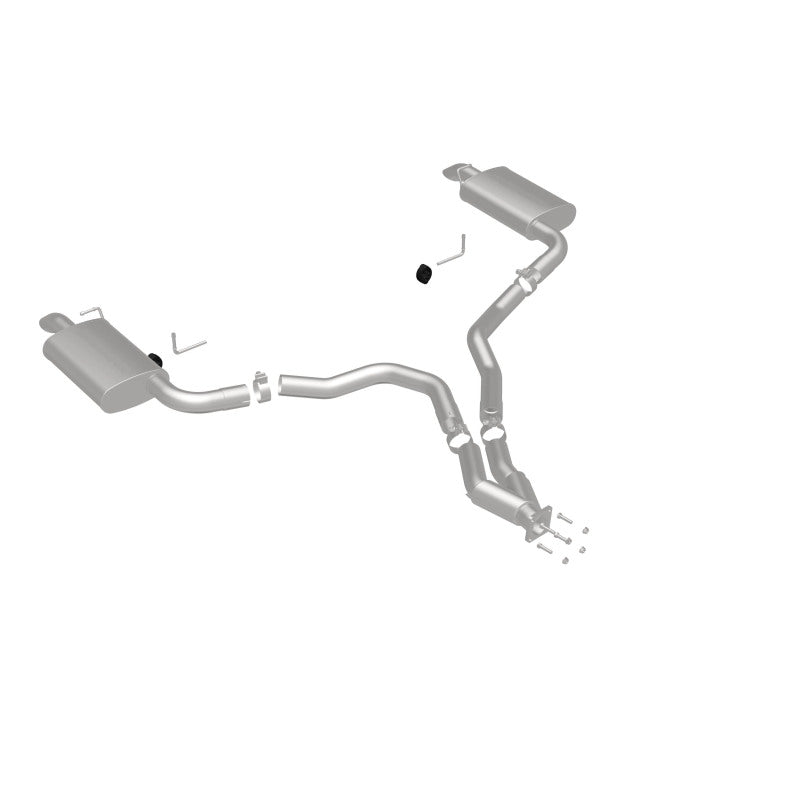 MagnaFlow 75-79 Chevy Corvette V8 5.7L Dual Split Rear Exit Stainless Cat-Back Perf Exhaust Magnaflow Catback