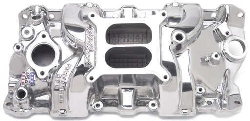 Edelbrock Perf RPM Manifold Polished Edelbrock Intake Manifolds