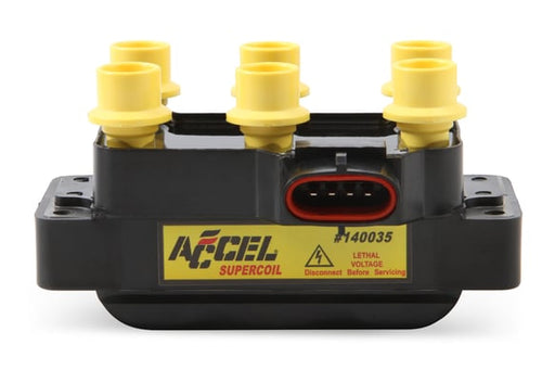 ACCEL Ignition Coil - SuperCoil - Ford 6-Tower EDIS with horizontal plug 140035 ACCEL Autoparts