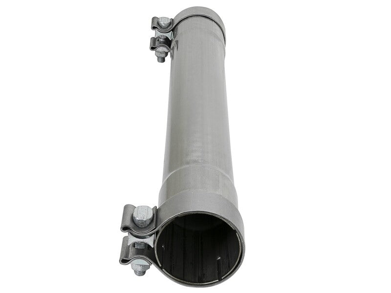 aFe MACH Force-Xp Resonator Delete Pipe 3 IN Inlet/Outlet x 3 IN Dia. x 19 IN Overall L w/ Clamps aFe Resonators