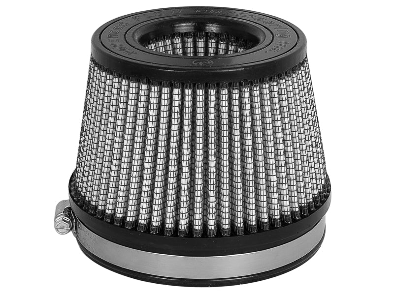 aFe MagnumFLOW Dry S Air Filter 5in. F x 5-3/4in. B x 4-1/2in. T (INV) x 3-1/2in. H aFe Air Filters - Universal Fit