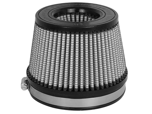 aFe MagnumFLOW Dry S Air Filter 5in. F x 5-3/4in. B x 4-1/2in. T (INV) x 3-1/2in. H aFe Air Filters - Universal Fit