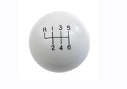 Ford Racing 15-19 Mustang GT350 White 6-Speed Shift Knob Ford Racing Shift Knobs