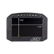 AEM CD-5 Carbon Flush Digital Dash Display AEM Gauges