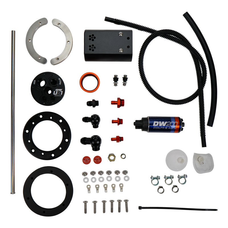 DeatschWerks Universal X1 Module w/ bucket and DW200 Fuel Pump DeatschWerks Fuel Pump Hangers