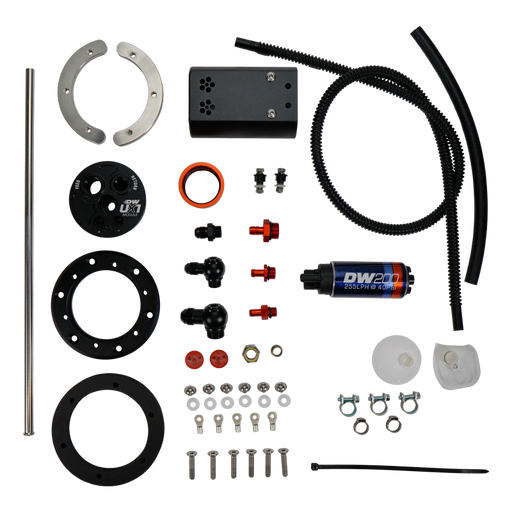 DeatschWerks Universal X1 Module w/ bucket and DW200 Fuel Pump DeatschWerks Fuel Pump Hangers