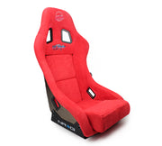 NRG FRP Bucket Seat ULTRA Edition - Medium (Red Alcantara/Pearlized Back) NRG Race Seats