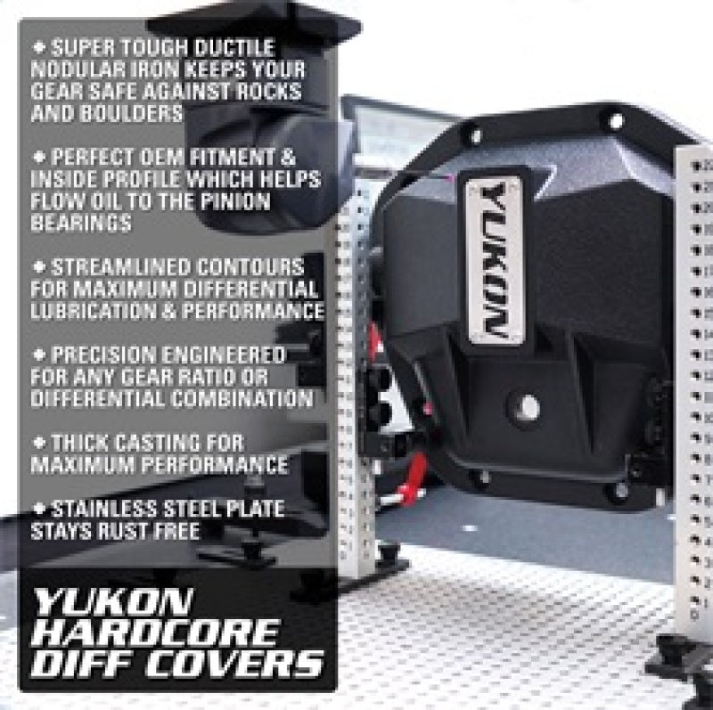 Yukon Gear Hardcore Diff Cover for Dana 80 Yukon Gear & Axle Diff Covers