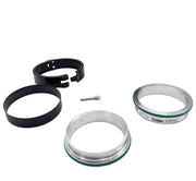 Granatelli 4.0in Dual Seal Double O-Ring Clamp Assembly Granatelli Motor Sports Clamps