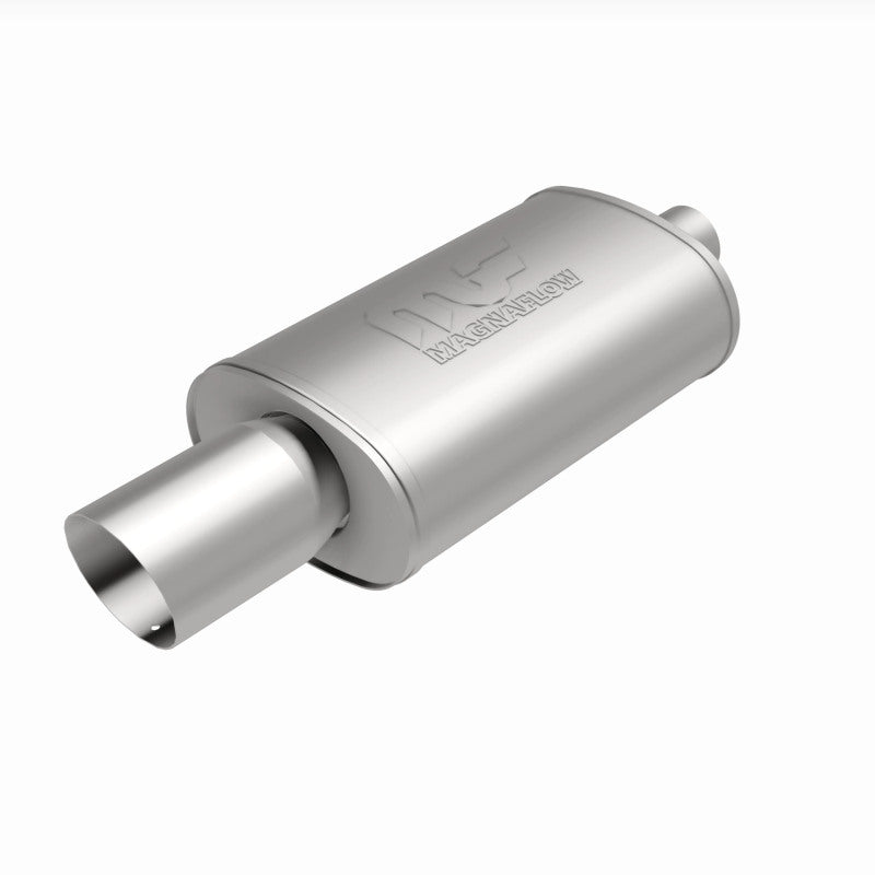 MagnaFlow Muffler W/Tip Mag SS 14X5X8 2.25/4. Magnaflow Muffler