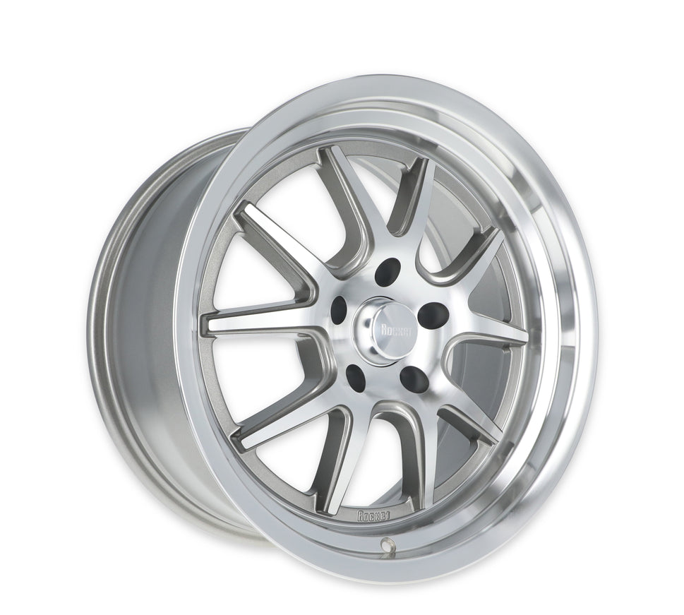 Rocket Racing Wheels TTR19 Attack - Titanium/Machined TTR19-896545