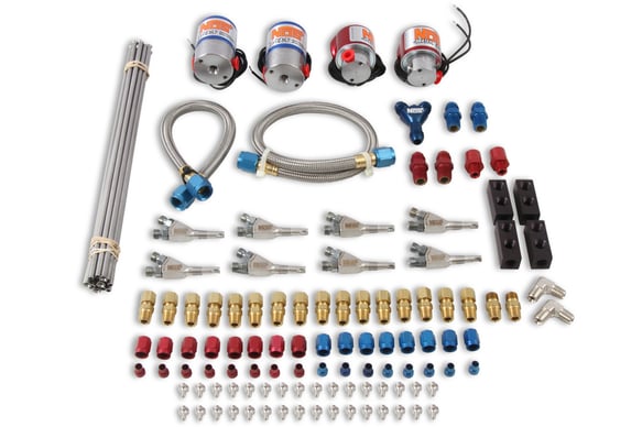 NOS Custom Nitrous Plumbing Kit Pro Fogger 02462-S-JSNOS