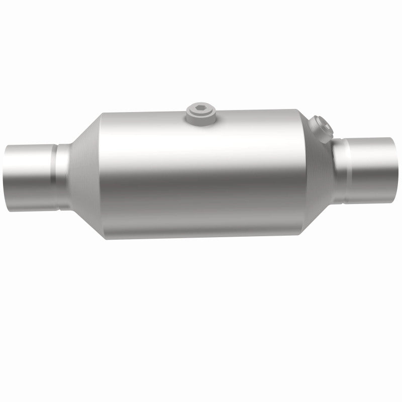 Magnaflow 2.50 w/dual O2 5in. Spun Universal Converter Magnaflow Catalytic Converter Universal