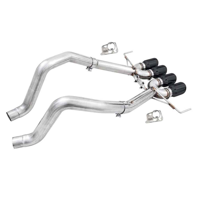 AWE Tuning B7 RS4 Exhaust - Track Edition with Diamond Black Tips 3020-43018 My Store