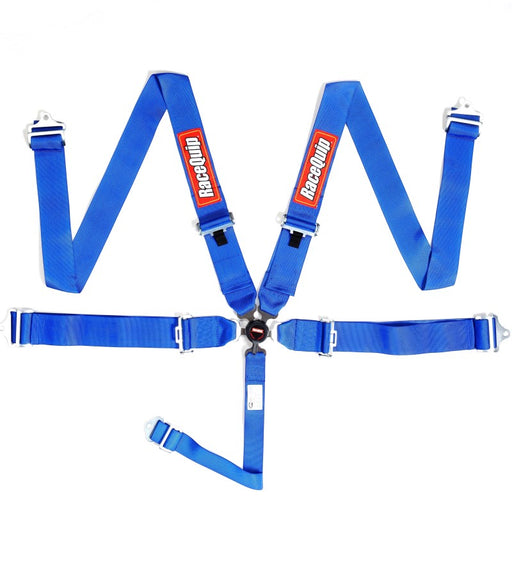 RaceQuip Blue SFI CAMLOCK 5pt PD Lap Seat Belt Racequip Seat Belts & Harnesses