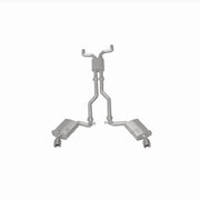 BRExhaust 10-13 Chevrolet Camaro 6.2L Direct-Fit Replacement Exhaust System Magnaflow Catback