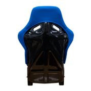 NRG FRP Bucket Seat (Blue Cloth) - Large NRG Race Seats