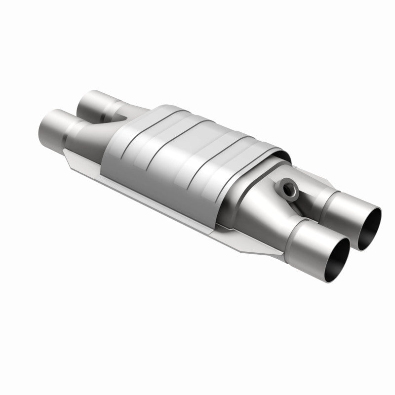 MagnaFlow Universal Catalytic Converter 2 D/D W/O2 Boss Magnaflow Catalytic Converter Universal