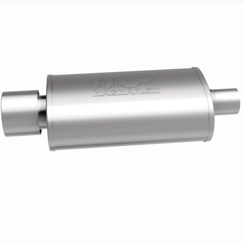 MagnaFlow Muffler W/Tip Mag SS 14X5X8 2.25/4. Magnaflow Muffler