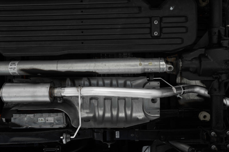 MBRP 2021+ Ford F-150 Powerboost Hybrid 3in Single Side Exit - T304 MBRP Catback