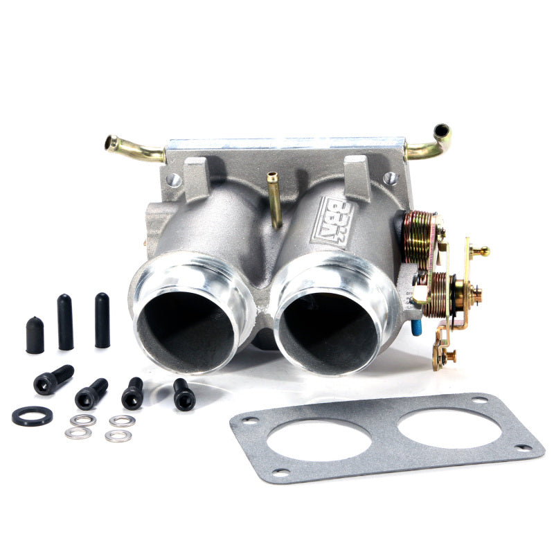 BBK 87-96 Ford F Series Truck RV 302 351 Twin 61mm Throttle Body BBK Power Plus Series BBK Throttle Bodies