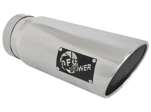 aFe MACHForce-Xp 5in Inlet x 6in Outlet x 15in length Polished Exhaust Tip aFe Catback