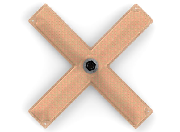 15" x 15" HydraMat¨, Cross 16-100 HOLLEY Autoparts
